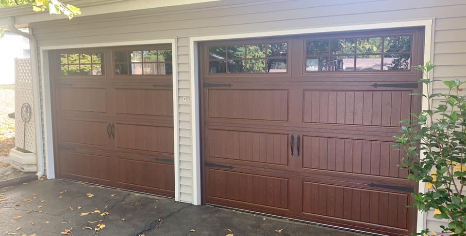 Garage doors installed by Gateway Door and Contractin