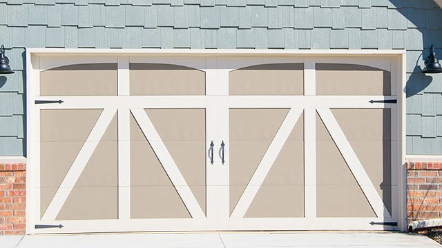 Wayne Dalton Carriage House 8600 Springfield Arch Design Custom Color